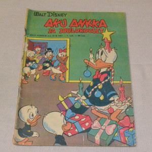 Aku Ankka 12B - 1957 Aku Ankka ja joulukuuset